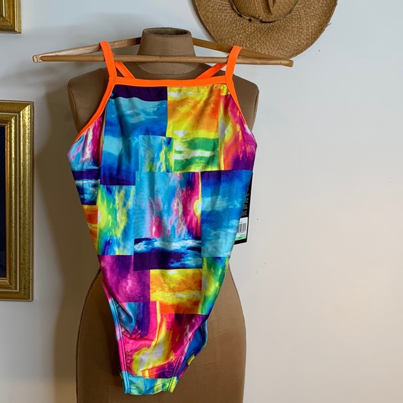 Speedo Other - Speedo Swimsuit One Piece Multi Color NWT Size 8 34